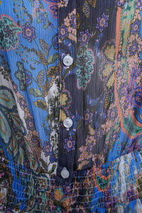 Smith & Soul Kleid saphire print