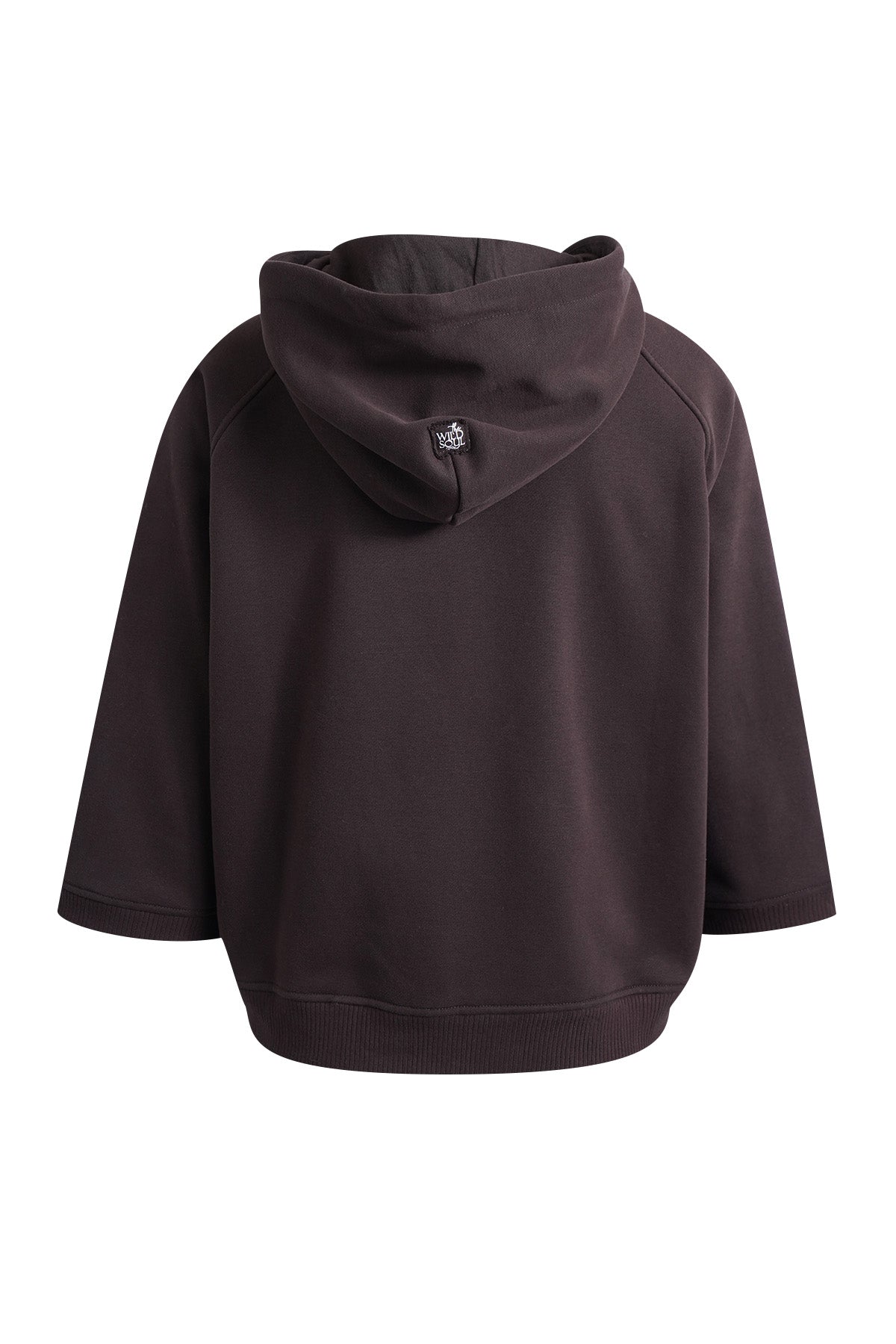 Smith & Soul Oversize Sweatjacke dark choc