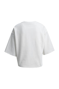 Smith & Soul Boxy Cropped Sweatshirt sand