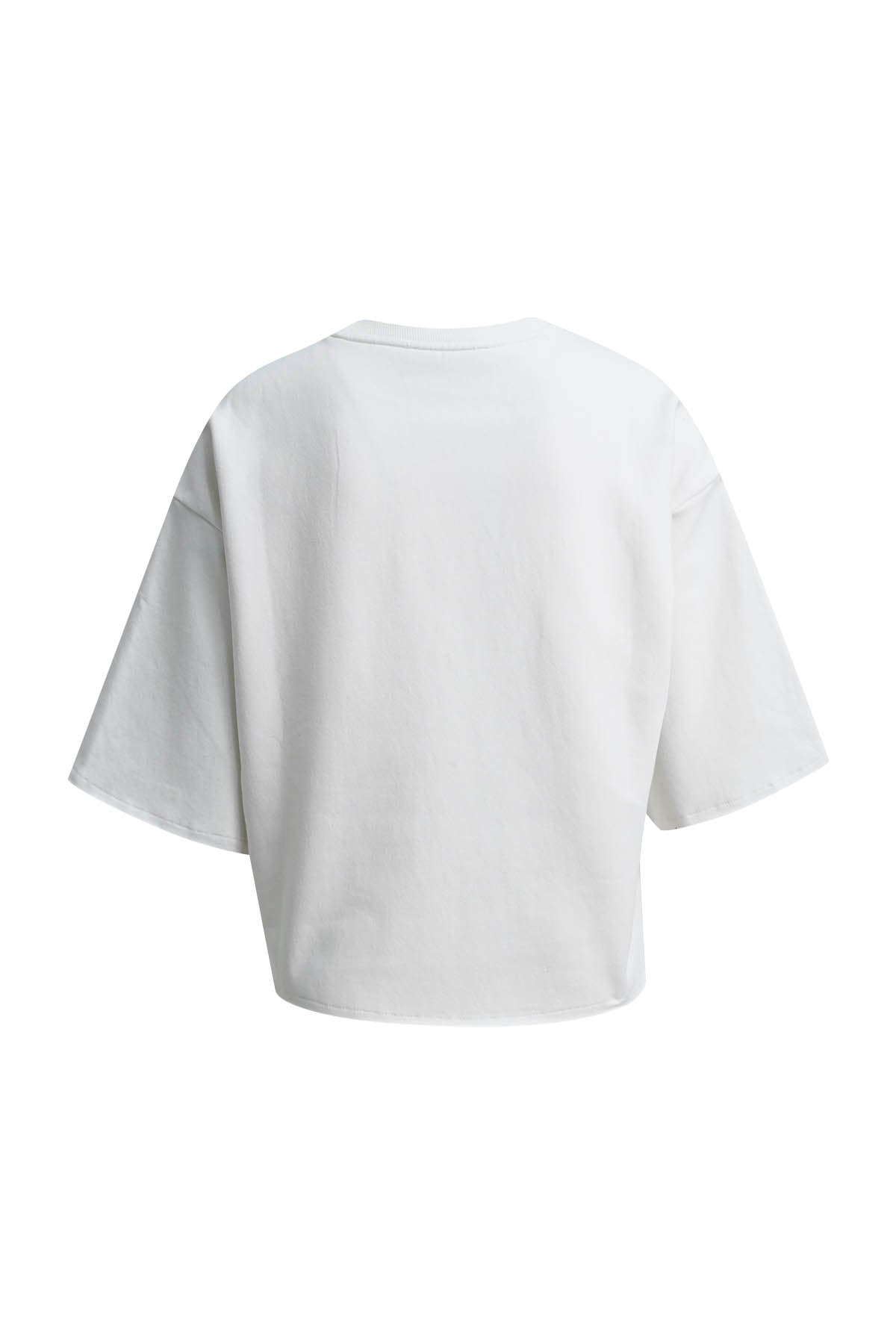 Smith & Soul Boxy Cropped Sweatshirt sand