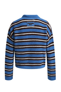 Smith & Soul Striped Pullover saphire print