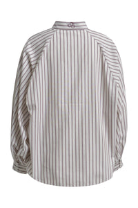 Smith & Soul Bluse gestreift bordeaux print