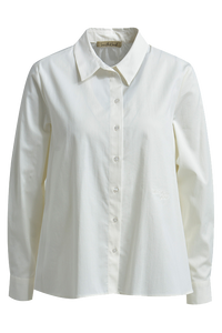 Smith & Soul Bluse, cream white, off-white, unifarben, klassisch