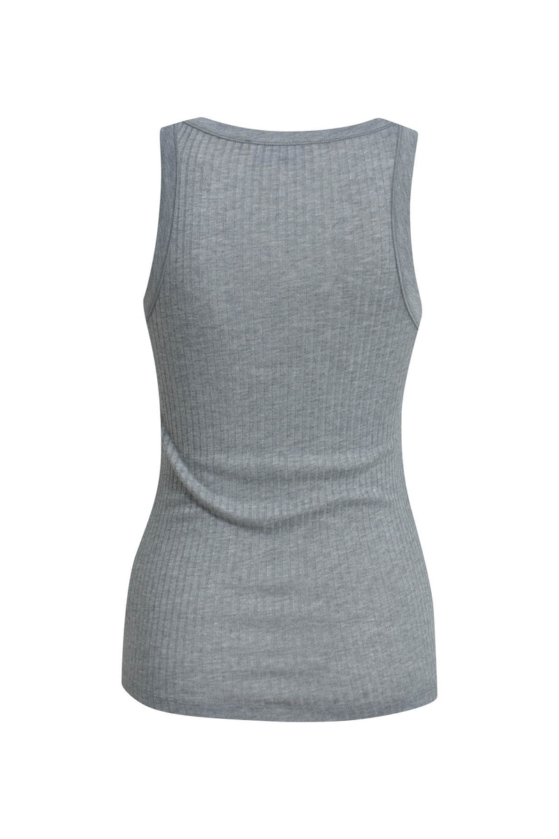 Smith & Soul Rib Tanktop grey melange