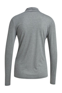 Smith & Soul Basic Rollkragenpulli grey melange