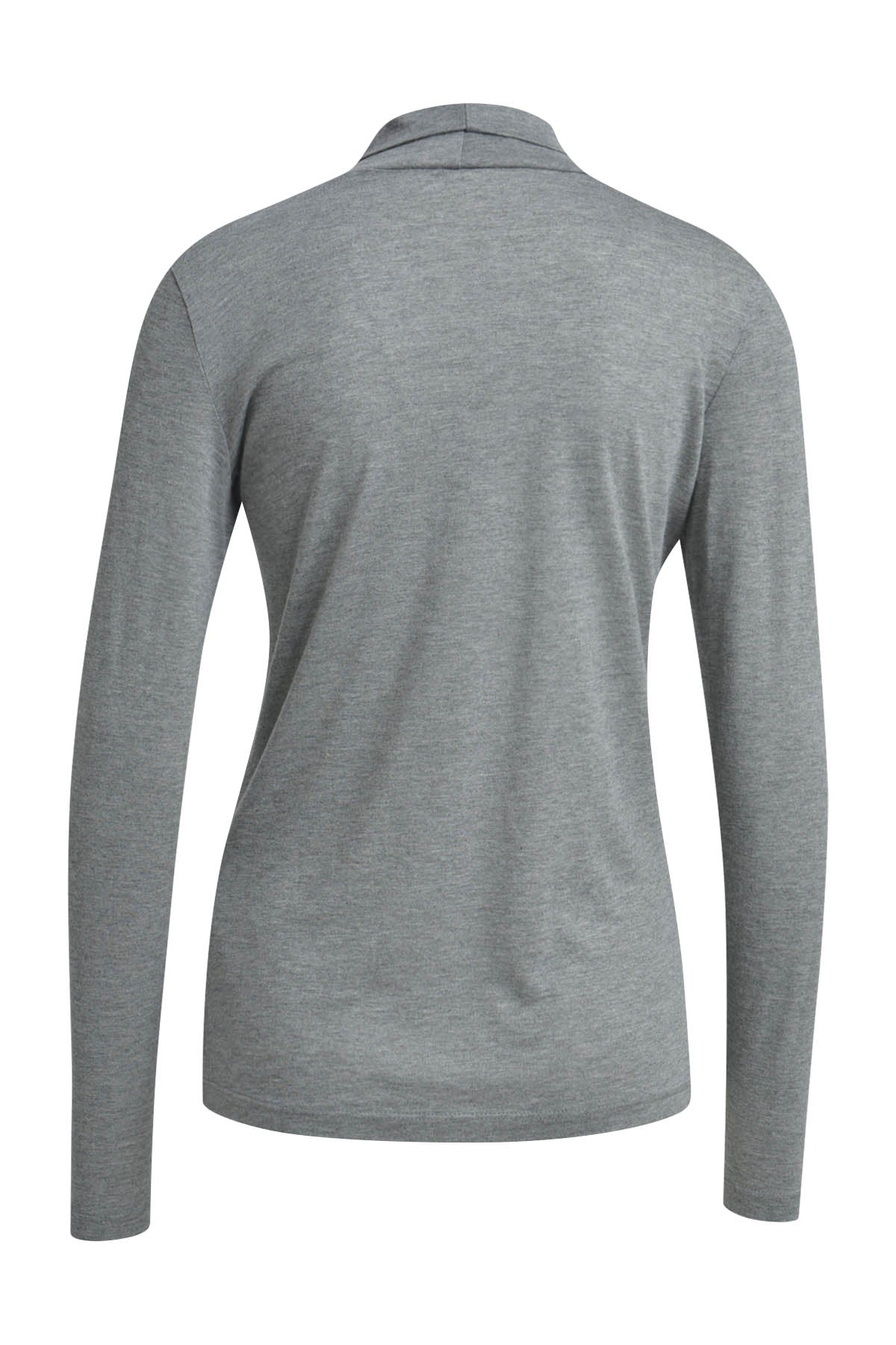 Smith & Soul Basic Rollkragenpulli grey melange