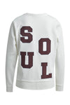 Smith & Soul Sweatshirt Backpatch cream white
