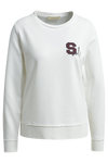 Smith & Soul Sweatshirt Backpatch, Soul, cream white, Rundhalsausschnitt