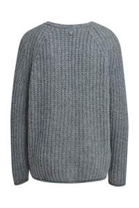 Smith & Soul Hairy Cardigan/Strickjacke dark grey