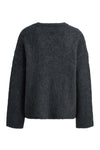 Smith & Soul Hairy Oversized Pullover anthrazit melange