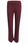 Smith & Soul Hose, Jerseypants, bordeaux, dunkelrot, Ziernaht, elastischer Bund