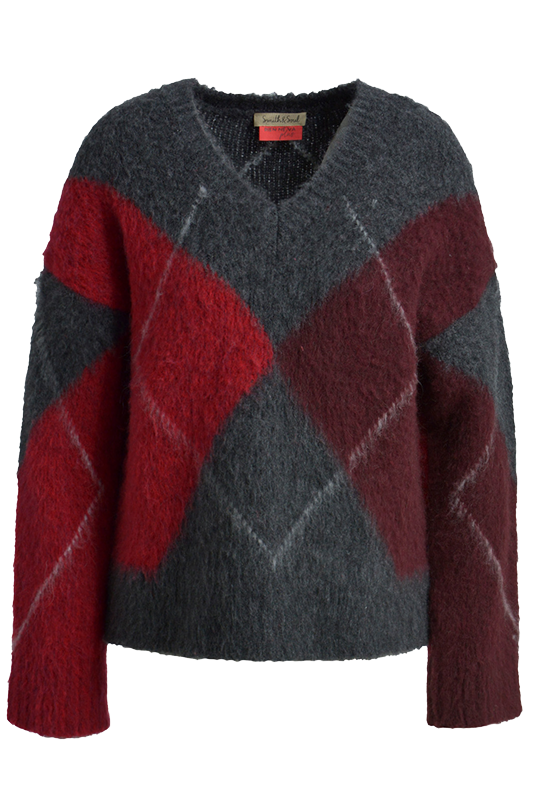 Smith & Soul Wollpullover anthrazit