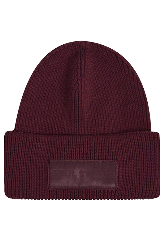 Smith & Soul Strickmütze bordeaux