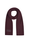 Smith & Soul Schal, Strickschal, bordeaux, dunkelrot, weinrot