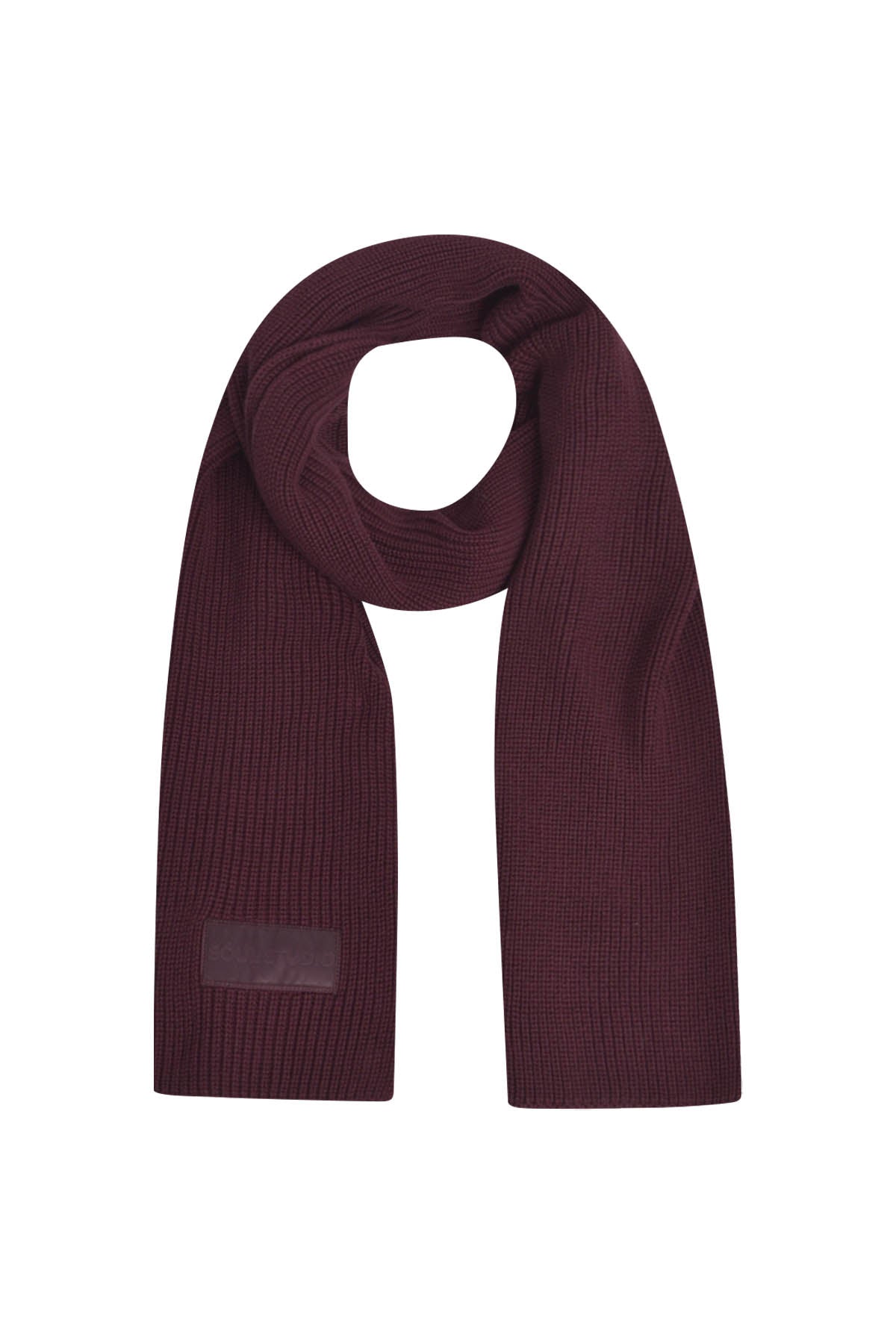 Smith & Soul Schal, Strickschal, bordeaux, dunkelrot, weinrot