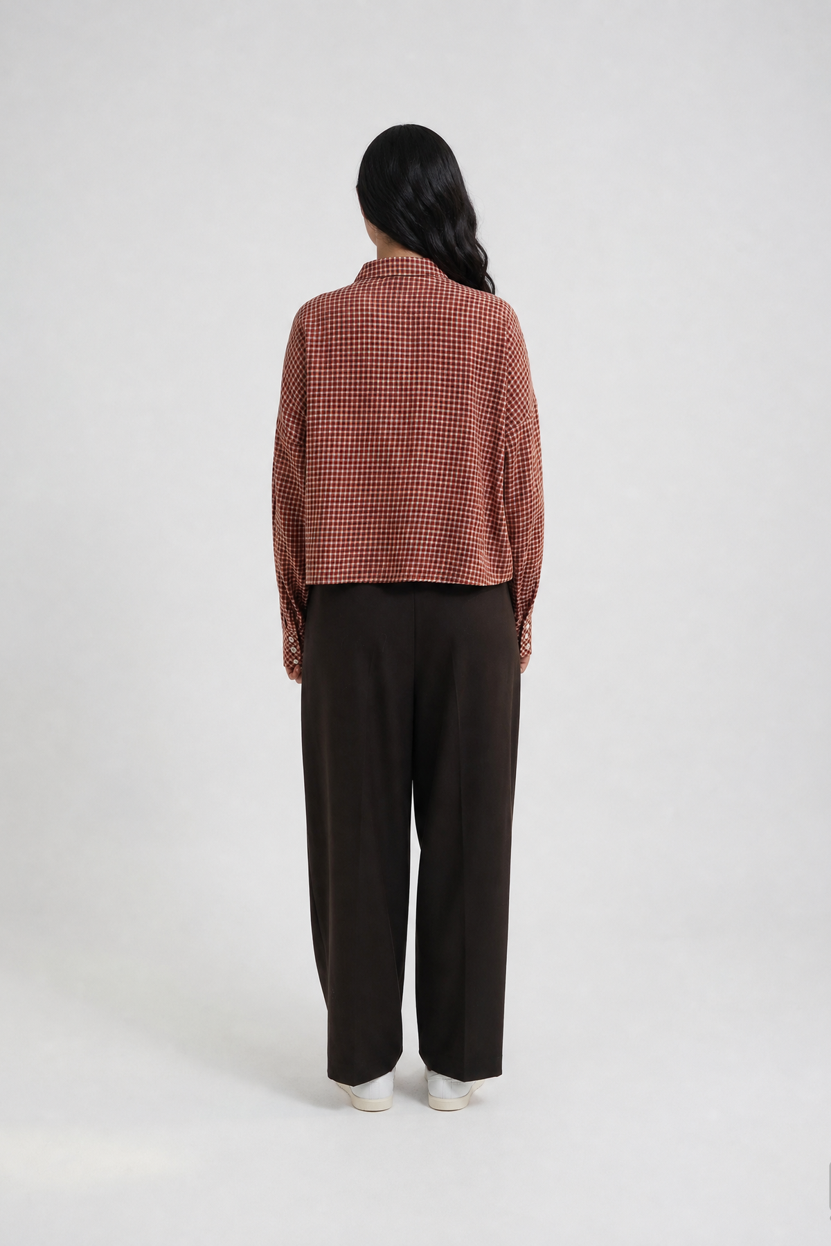 Smith & Soul Bluse kariert love