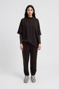 Smith & Soul Longsleeve gestreift dark choc