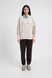 Smith & Soul Oversize Sweatshirt oat milk