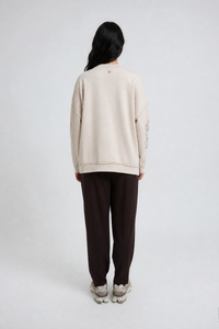 Smith & Soul Oversize Sweatshirt oat milk