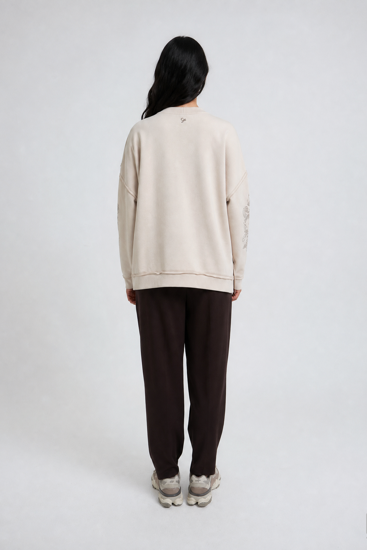 Smith & Soul Oversize Sweatshirt oat milk