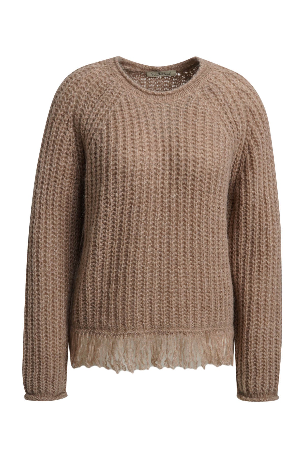 Smith & Soul Hairy Pullover toffee