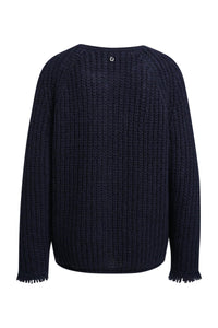 Smith & Soul Hairy Strickjacke/Cardigan marine