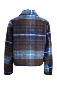 Smith & Soul Jacke kariert marine print