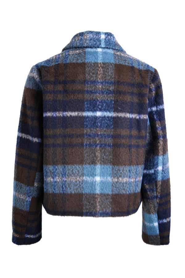 Smith & Soul Jacke kariert marine print