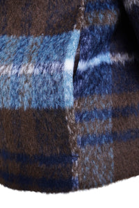 Smith & Soul Jacke kariert marine print
