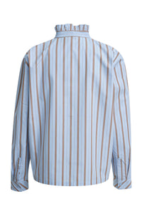 Smith & Soul Bluse gestreift light blue print
