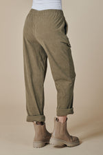 Zhrill Cordhose Pia Cord grape leaf