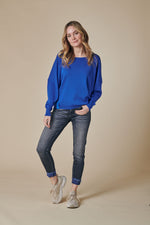 Zhrill Pullover Talia, electric blue, Viskosemischung