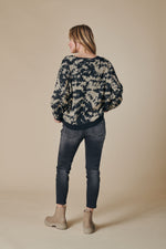 Zhrill Pullover Talia Camo jet black