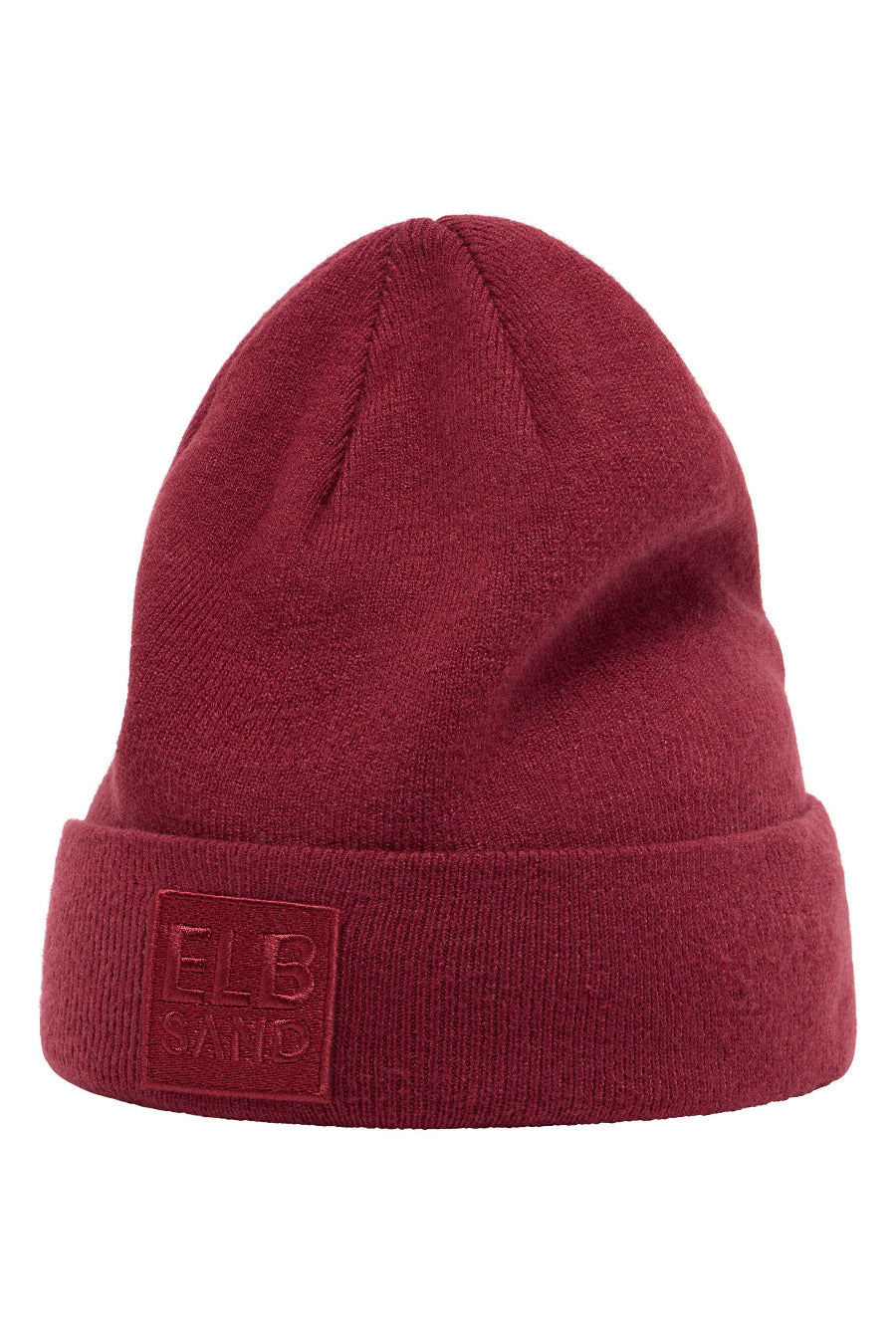 Elbsand Mütze/Beanie Bea ruby, rot