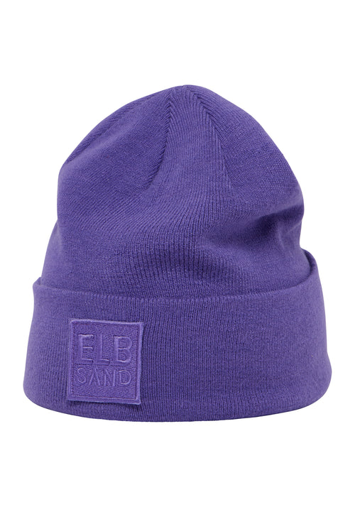 Elbsand Women, Damen, Mütze, Beanie Bea, ultra violet