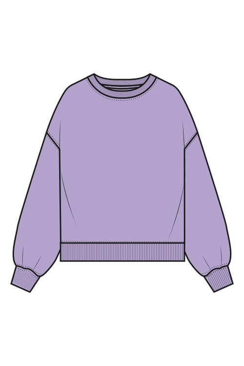 Smith & Soul Sweatshirt pastel lilac