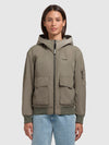 Khujo Jacke, Reißverschluss, große Taschen, Bündchen