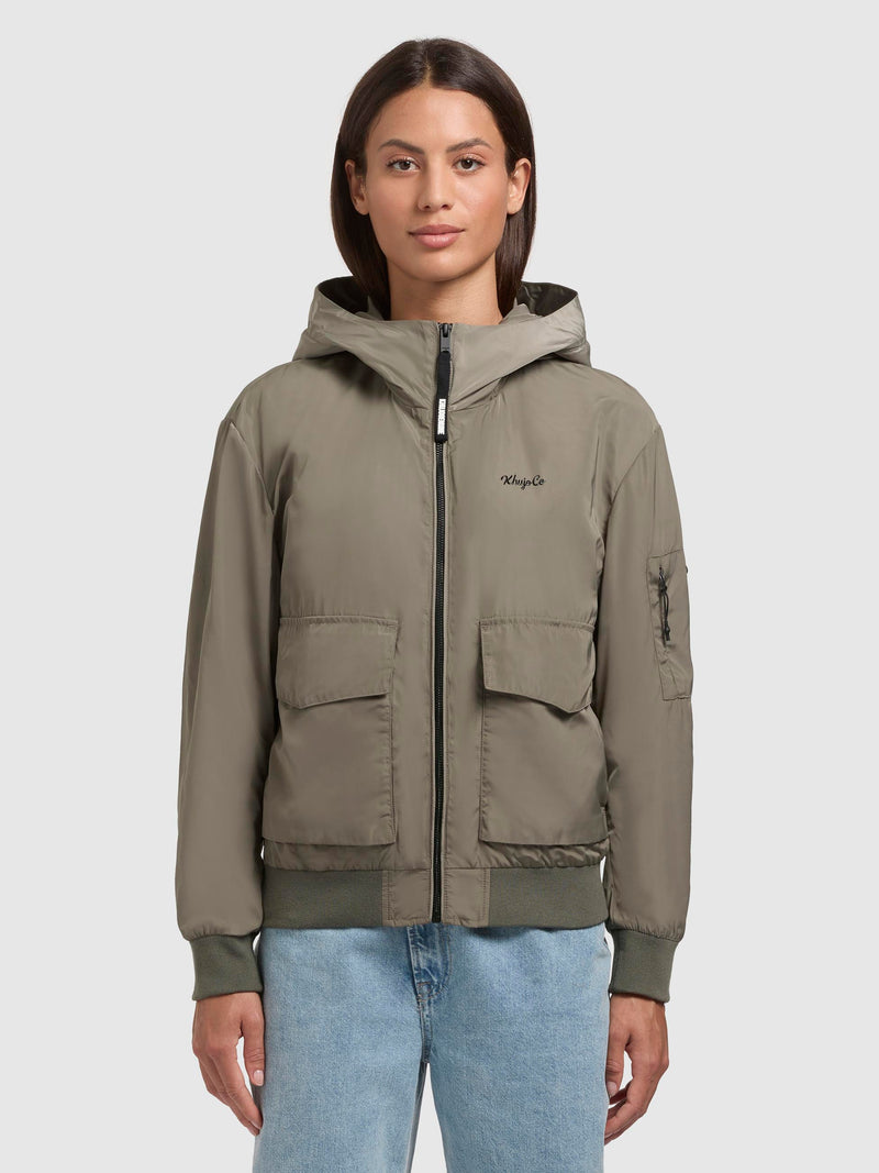 Khujo Jacke, Reißverschluss, große Taschen, Bündchen