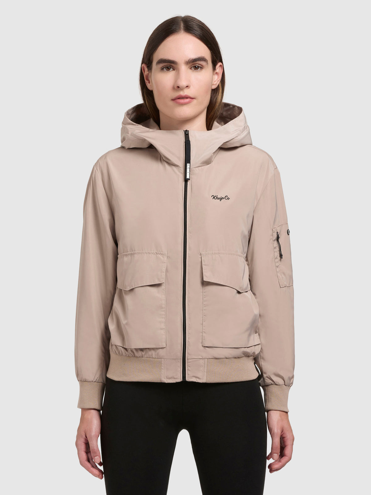 Khujo Jacke, Reißverschluss, Bündchen, große Taschen