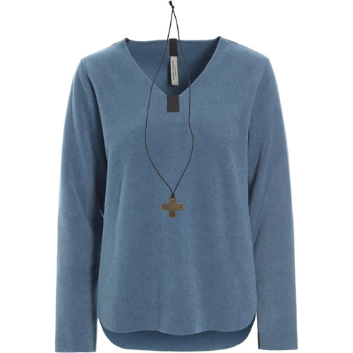 Henriette Steffensen Fleece, Fleecepullover, dusty blue