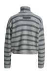 Smith & Soul Rollkragenpullover anthrazit mel. print