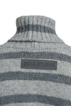 Smith & Soul Rollkragenpullover anthrazit mel. print