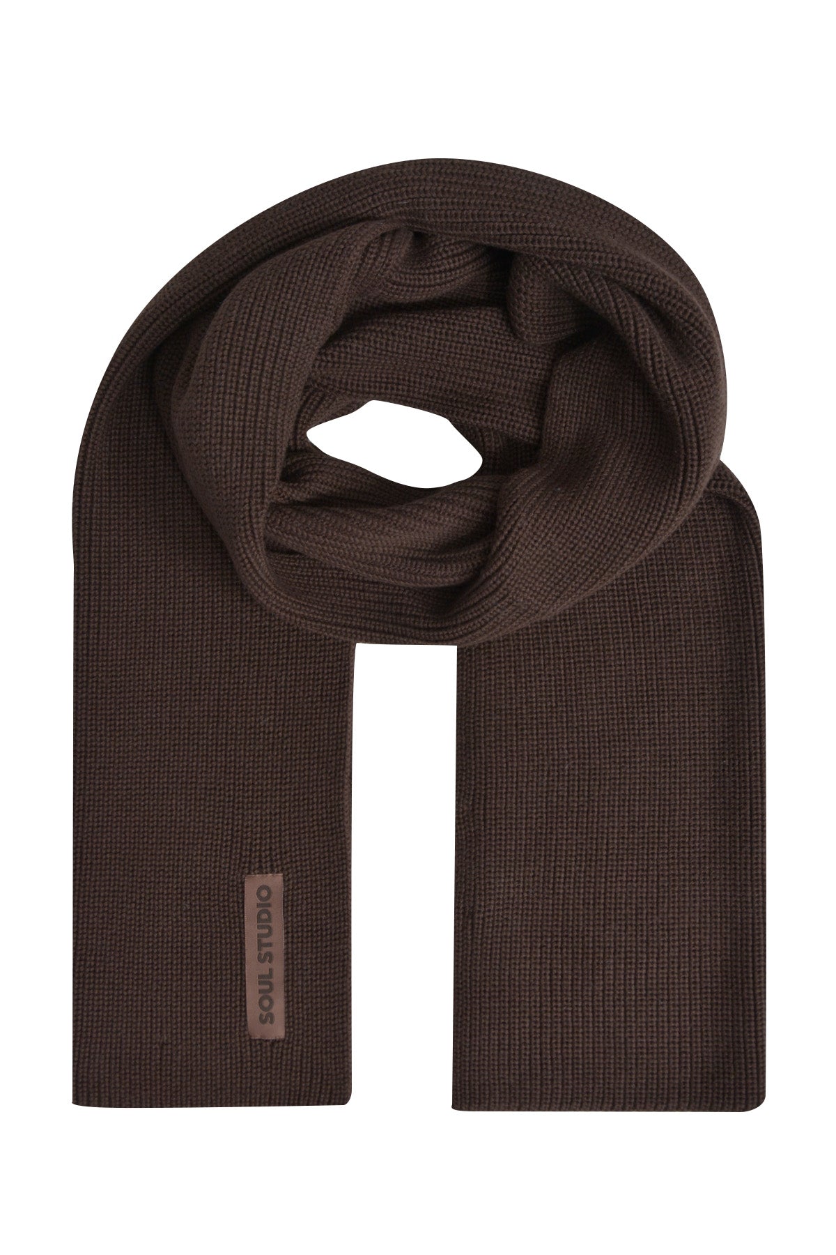 Smith & Soul, Schal, Strickschal, choco, braun, Soul Studio