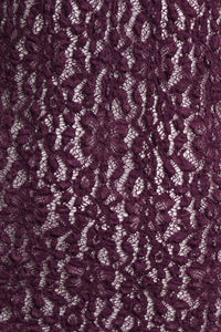 Smith & Soul Spitzen-Longsleeve plum
