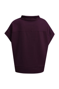 Smith & Soul Kurzarm-Sweatshirt plum