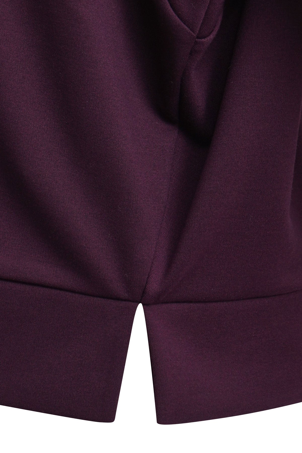 Smith & Soul Kurzarm-Sweatshirt plum
