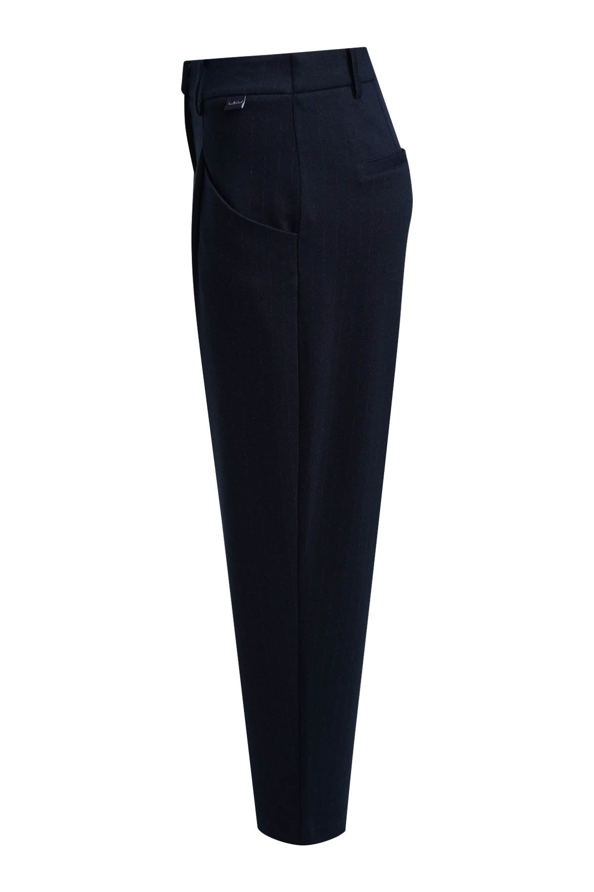Smith & Soul Nadelstreifen-Hose marine