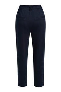 Smith & Soul Nadelstreifen-Hose marine