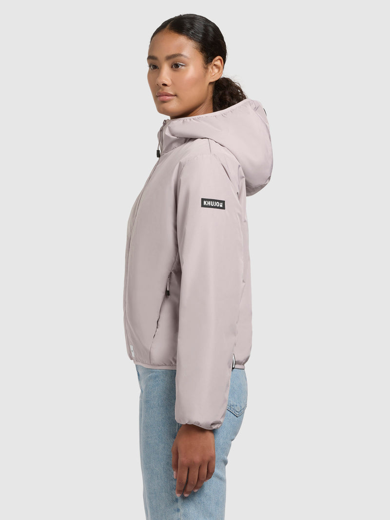 Khujo Jacke Shelly pale