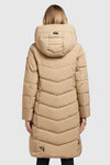 Khujo Steppmantel Mikia2 beige/tao-san